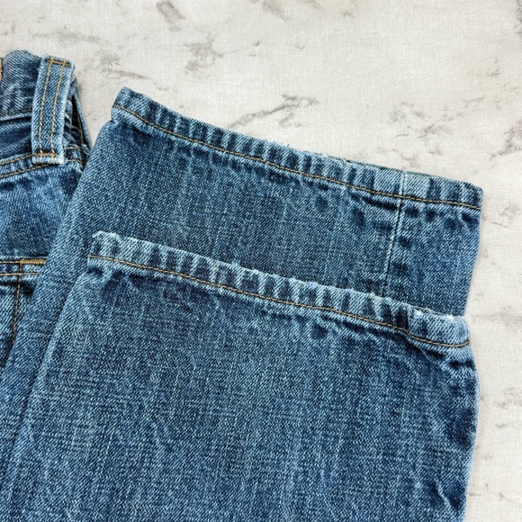 Levis Jeans 501 Straight Button Fly Blue Jeans - Picture 3 of 16